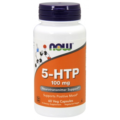 Аминокислота NOW 5-HTP 100 mg 60 капсул