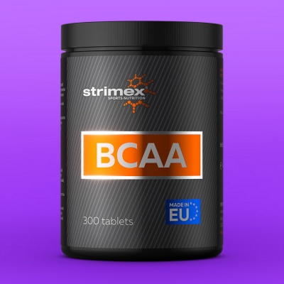 БЦАА Strimex BCAA 1700 mg 300 таблеток