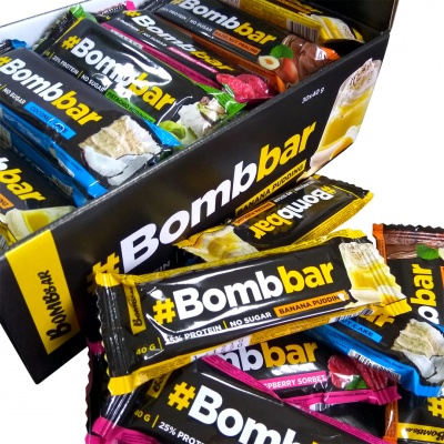 Батончик глазированный BOMBBAR 40 г