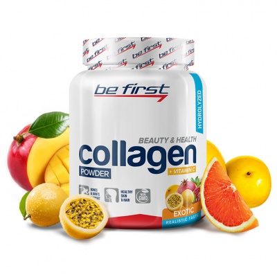 Коллаген Be First COLLAGEN powder+Vitamin C 200 гр