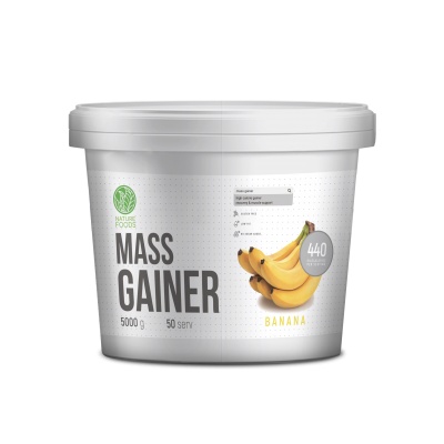 Гейнер Nature Foods Gainer 5000 гр