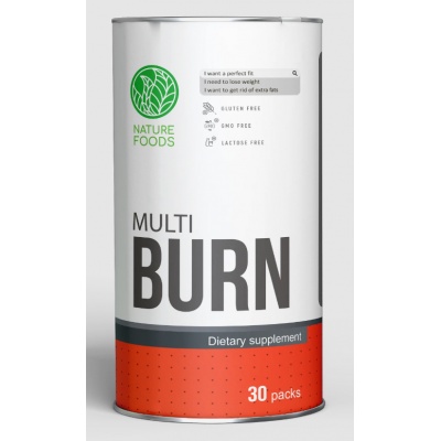 Жиросжигатель Nature Foods Burn 30 пакетов