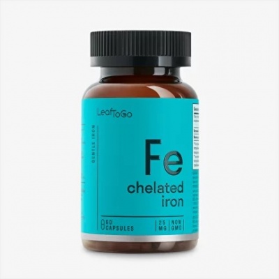 Витамины LeafToGo Fe Chelated + Vitamin C 30 капсул