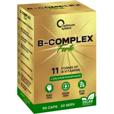 Витамины Optimum System Gold Vitamin B-Complex 90 капсул